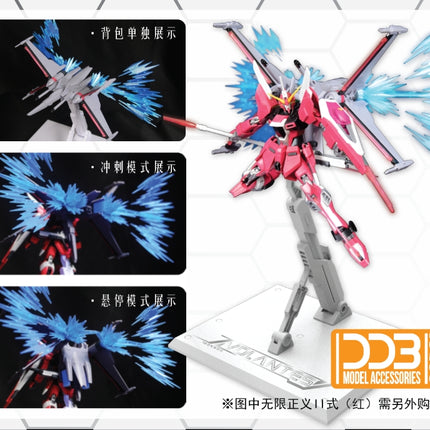 FLUORESCENT EFFECT EXPANSION & DISPLAY BASE FOR HG INFINITE JUSTICE GUNDAM TYPE II
