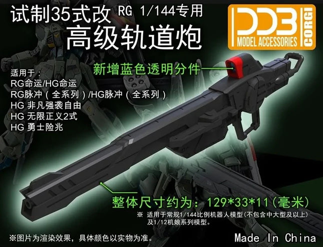 1/144 TYPE-35 PROTOTYPE ADVANCED RAILGUN SPEC II (GUNDAM SEED FREEDOM)