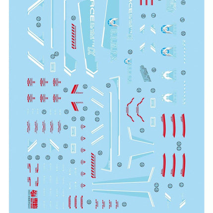 HG-90 | 1/144 FORCE IMPULSE GUNDAM SPEC II FLUORESCENT WATERSLIDE DECAL