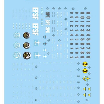 HG-55 | 1/144 GM SNIPER II FLUORESCENT WATERSLIDE DECAL