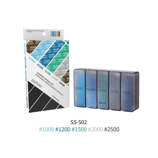 SS-S02 SANDING SPONGE SET (HIGH FINISH)