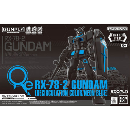EG 1/144 RX-78-2 GUNDAM [RECIRCULATION COLOR / NEON BLUE] - LIMITED ITEM
