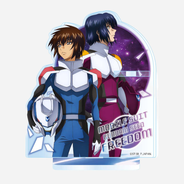 KIRA YAMATO & ATHRUN ZALA ACRYLIC PEN STAND (GUNDAM SEED FREEDOM)
