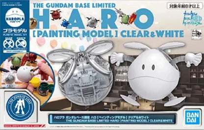 HAROPLA HARO [PAINTING MODEL] CLEAR & WHITE - THE GUNDAM BASE LIMITED
