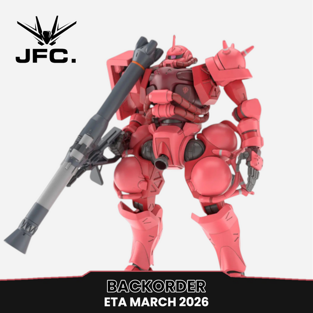 [BACKORDER-MAR 2026] HG 1/144 CHAR'S ZAKU (GQ)