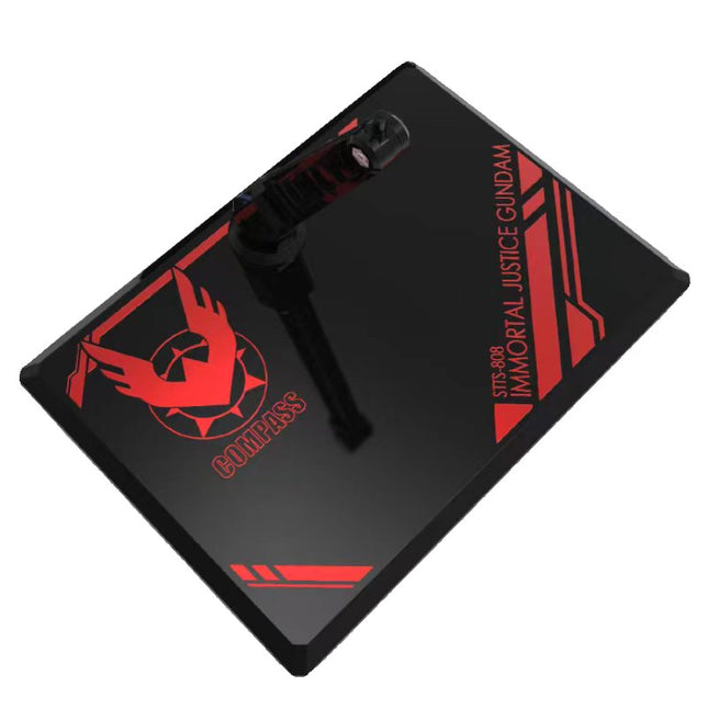 HG 1/144 DISPLAY STAND FOR IMMORTAL JUSTICE GUNDAM (BLACK)