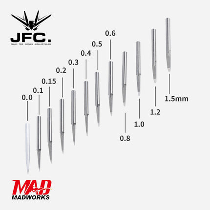 MADWORKS TUNGSTEN STEEL LINE ENGRAVERS (DIFFERENT SIZE OPTIONS)