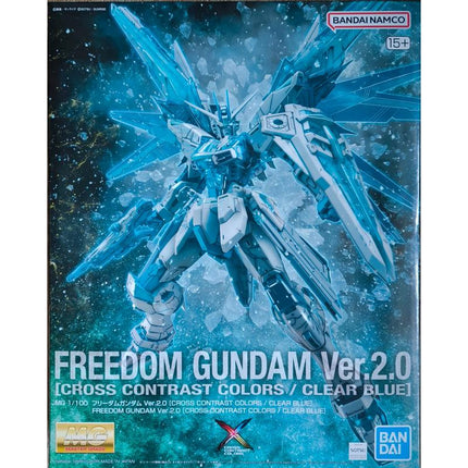 MG 1/100 FREEDOM GUNDAM [CROSS CONTRAST COLORS / CLEAR BLUE] - LIMITED ITEM