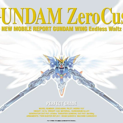 PG 1/60 WING GUNDAM ZERO CUSTOM