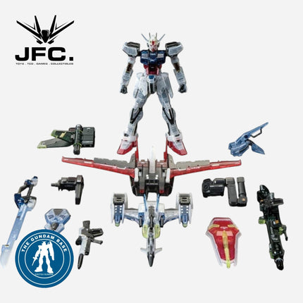 RG 1/144 AILE STRIKE GUNDAM & SKYGRASPER (LAUNCHER/SWORD PACK SET) [CLEAR COLOR] - THE GUNDAM BASE LIMITED