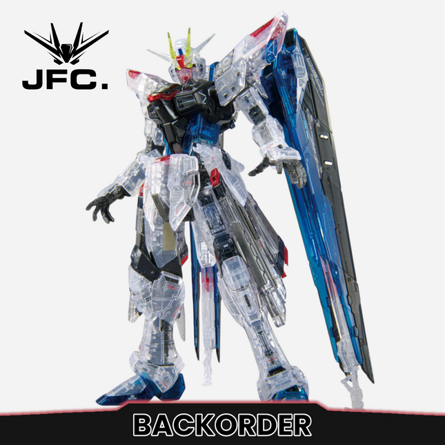 [BACKORDER-APR 2026] RG 1/144 FREEDOM GUNDAM (VER. GCP) [CLEAR COLOR] - THE GUNDAM BASE LIMITED