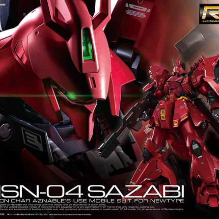 RG 1/144 SAZABI GUNDAM