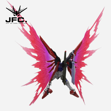 WINGS OF LIGHT & DISPLAY STAND FOR RG 1/144 DESTINY GUNDAM