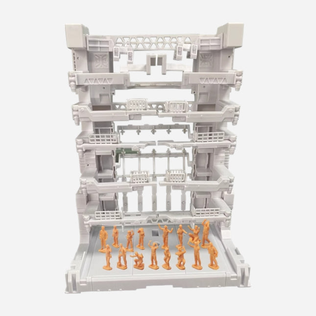 1/100 GUNDAM MS CAGE/DOCK/HANGAR (WHITE)