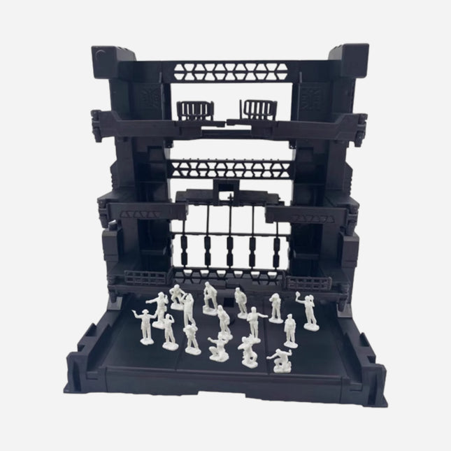 1/144 GUNDAM MS CAGE/DOCK/HANGAR (BLACK)