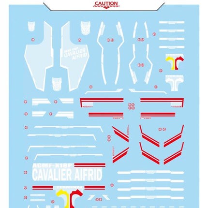 HG-106 | 1/144 CAVALIER FLUORESCENT WATERSLIDE DECAL