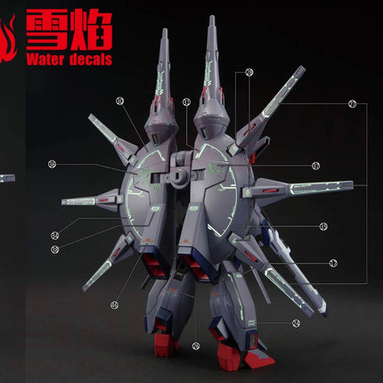 HG-116 | 1/144 LEGEND GUNDAM FLUORESCENT WATERSLIDE DECAL