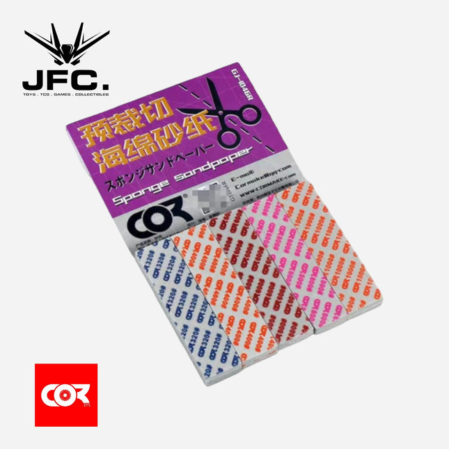 3MM SANDING SPONGE SET A (LOW GRIT SET)