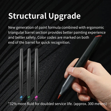 DSPIAE SOFT TIPPED MARKER (MK + MKM + MKF) / BP-SP JOINT STRENGTHENING PEN / MKE-01 ERASER PEN