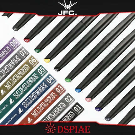 DSPIAE SOFT TIPPED MARKER (MK + MKM + MKF) / BP-SP JOINT STRENGTHENING PEN / MKE-01 ERASER PEN
