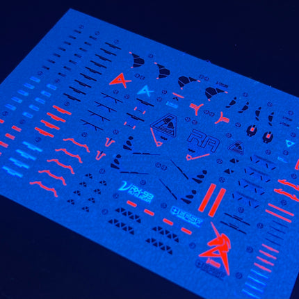 EG-04 | 1/144 NU GUNDAM FLUORESCENT WATERSLIDE DECAL