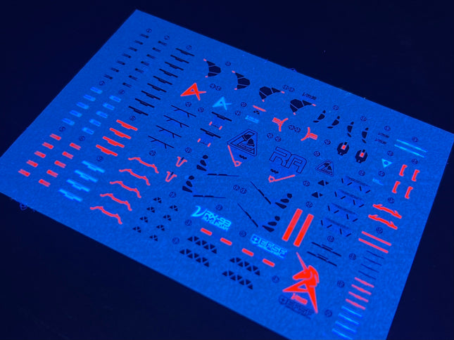 EG-04 | 1/144 NU GUNDAM FLUORESCENT WATERSLIDE DECAL