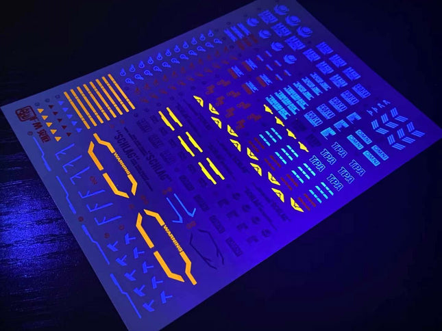 FM-01 | 1/100 CALAMITY GUNDAM FLUORESCENT WATERSLIDE DECAL