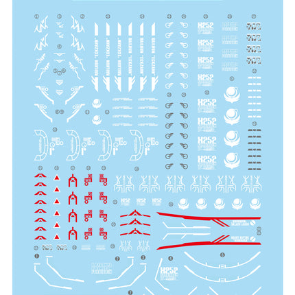 FM-07 | 1/100 FORBIDDEN GUNDAM FLUORESCENT WATERSLIDE DECAL
