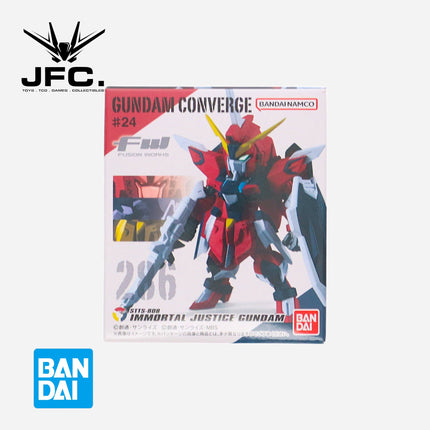 FW GUNDAM CONVERGE #24 - IMMORTAL JUSTICE GUNDAM