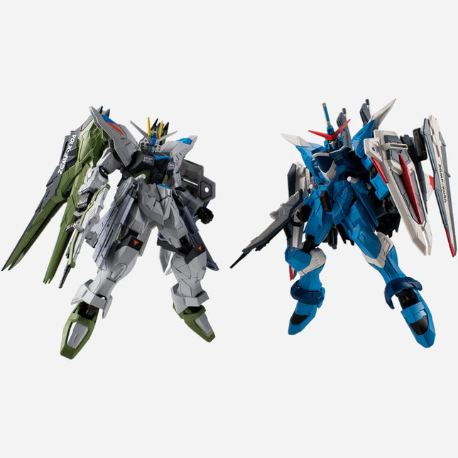 GUNDAM G-FRAME FA FREEDOM GUNDAM & JUSTICE GUNDAM (REAL TYPE COLOR)