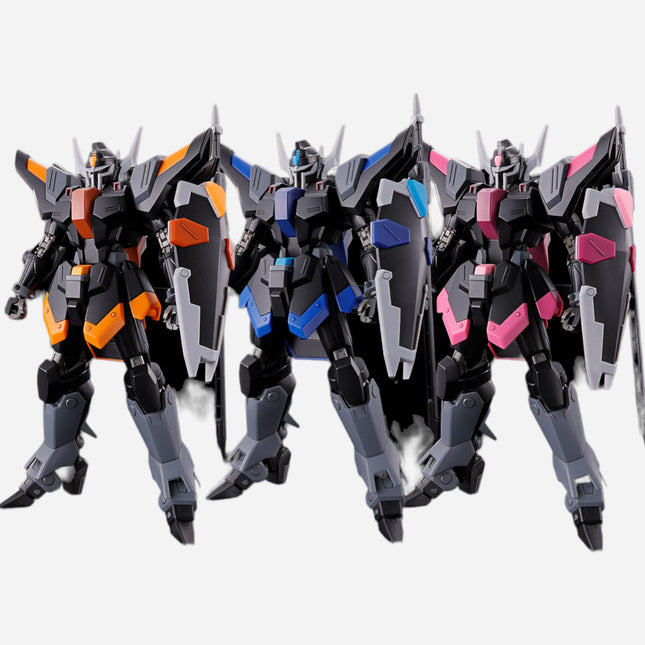 HG 1/144 BLACK KNIGHT SQUAD RUD-RO. SET OF 3 (REDELARD & DANIEL & LIU CUSTOM)