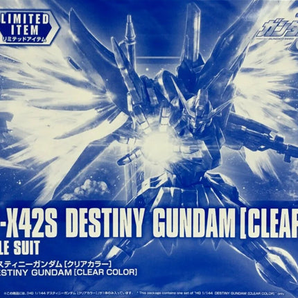 HG 1/144 DESTINY GUNDAM [CLEAR COLOR] - LIMITED ITEM