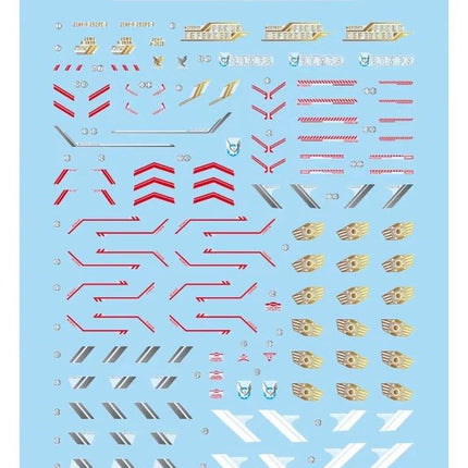 HG-96 | 1/144 MIGHTY STRIKE FREEDOM GUNDAM (VER. METAL ROBOT SPIRITS) FLUORESCENT WATERSLIDE DECAL