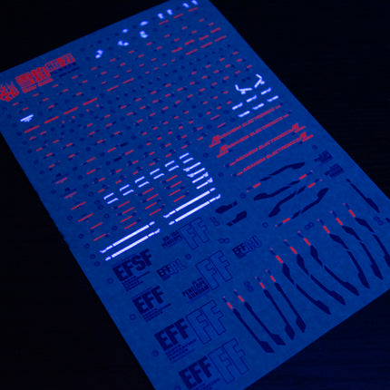 HG-27 | 1/144 PENELOPE FLUORESCENT WATERSLIDE DECAL