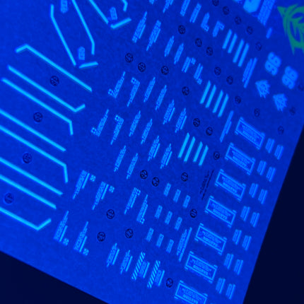 HG-70 | 1/144 PSYCHO ZAKU FLUORESCENT WATERSLIDE DECAL