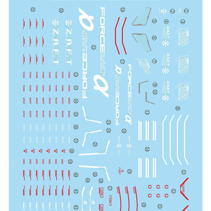 HG-82 | 1/144 FORCE IMPULSE GUNDAM FLUORESCENT WATERSLIDE DECAL