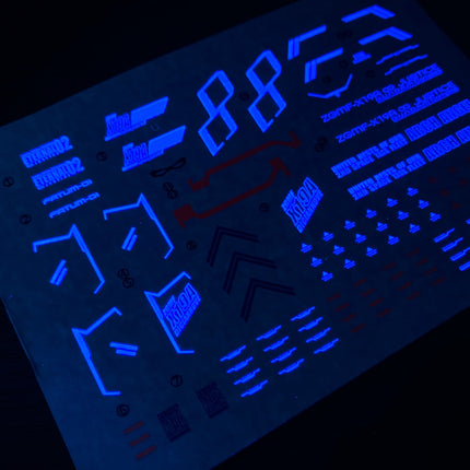 HG-29 | 1/144 INFINITE JUSTICE GUNDAM FLUORESCENT WATERSLIDE DECAL