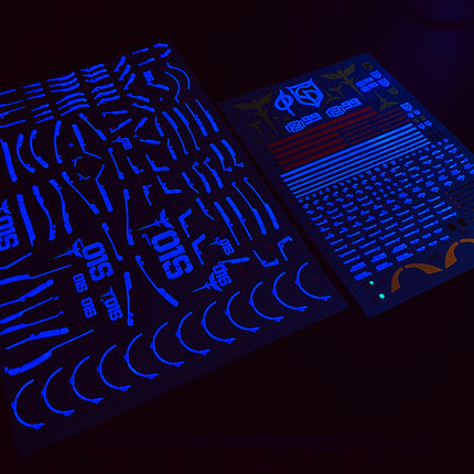 HG-41 | 1/144 NIGHTINGALE FLUORESCENT WATERSLIDE DECAL