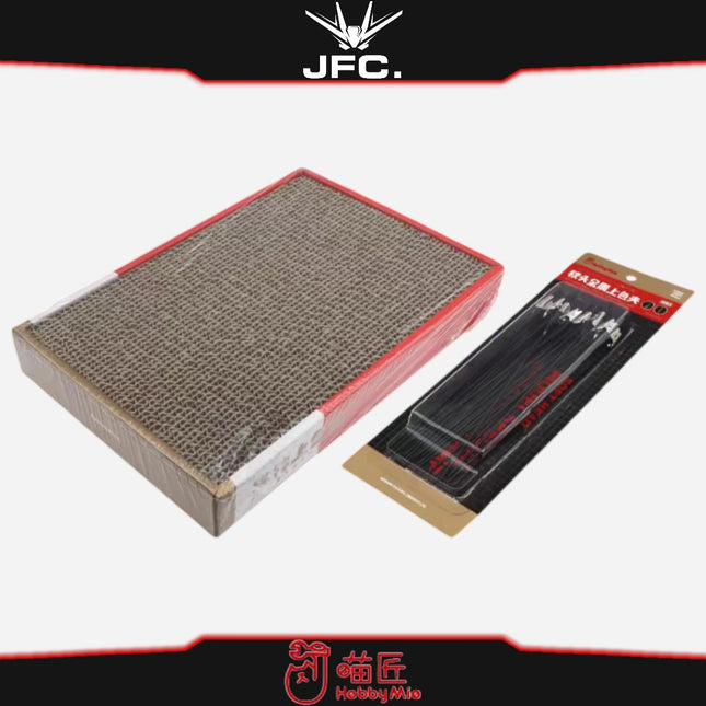 HOBBYMIO CROCODILE CLIP HOLDER BASE & 20 PCS CROCODILE CLIP (SOFT RUBBER TIP)