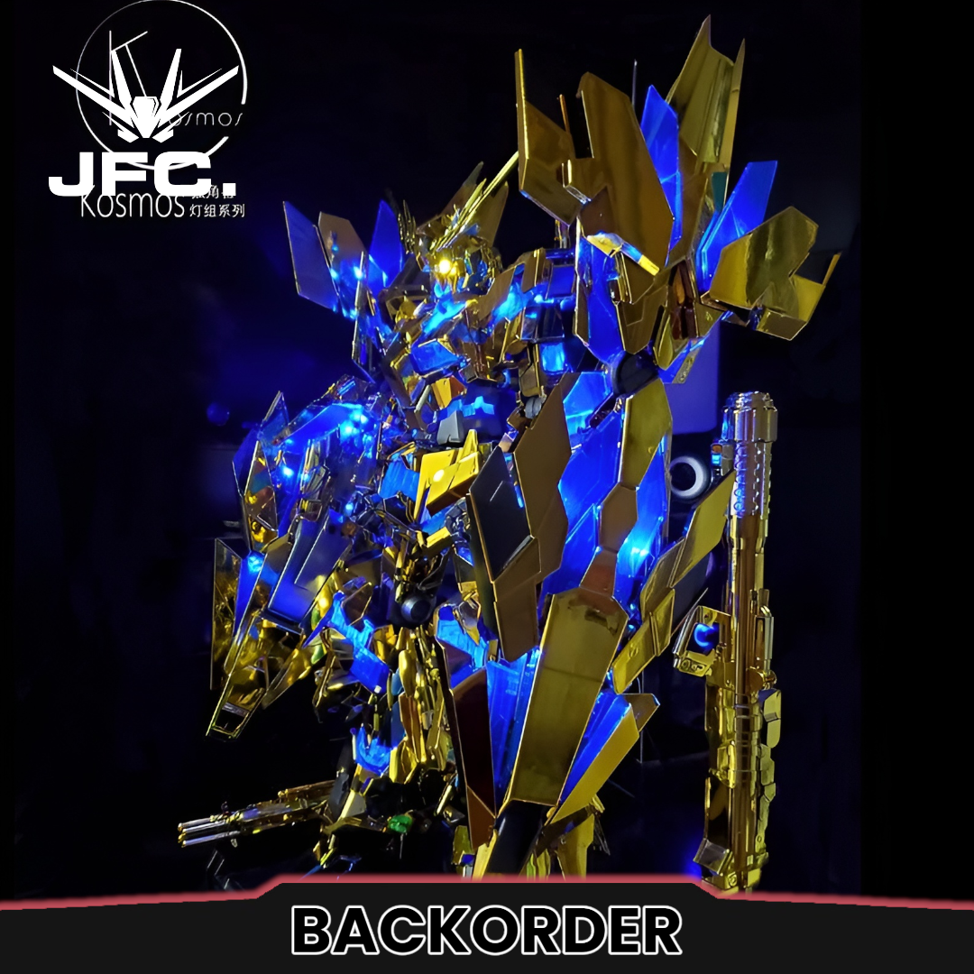 【未組立】1/60ＰＧ　ユニコーンガンダム03 フェネクス+LEDライ KOSMOS RGB LEDユニット PG 1/60 RX-0 ユニコーンバンシィ・フェネクス