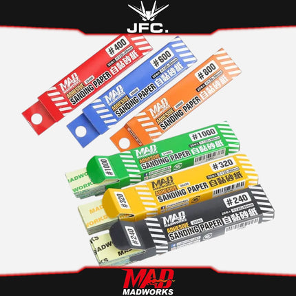 MADWORKS ADHESIVE SANDPAPER & ACRYLIC GRINDING PLATES