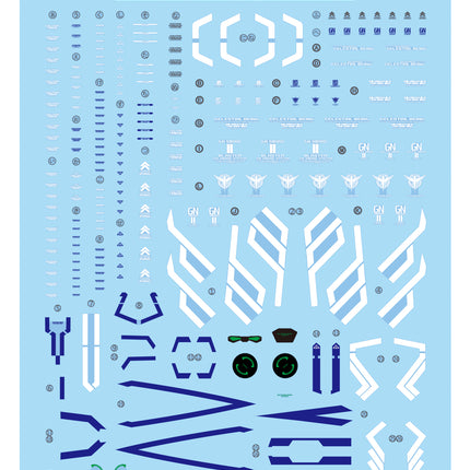MG-31 | 1/100 00 GUNDAM SEVEN SWORD FLUORESCENT WATERSLIDE DECAL