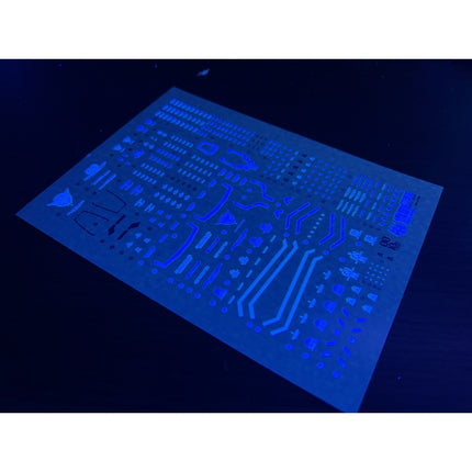 MG-21 | 1/100 00 XN RAISER FLUORESCENT WATERSLIDE DECAL