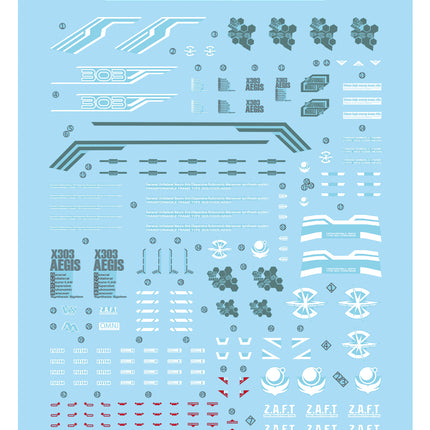 MG-90 | 1/100 AEGIS FLUORESCENT WATERSLIDE DECAL
