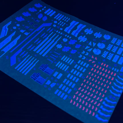 MG-90 | 1/100 AEGIS FLUORESCENT WATERSLIDE DECAL