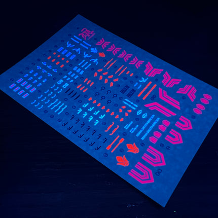 MG-86 | 1/100 GUNDAM BARBATOS (XUAN WU VER.) FLUORESCENT WATERSLIDE DECAL