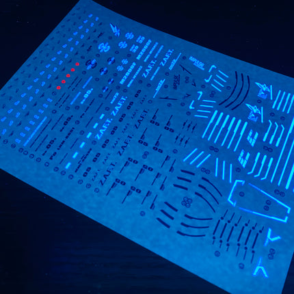 MG-55 | 1/100 BLAST IMPULSE GUNDAM FLUORESCENT WATERSLIDE DECAL