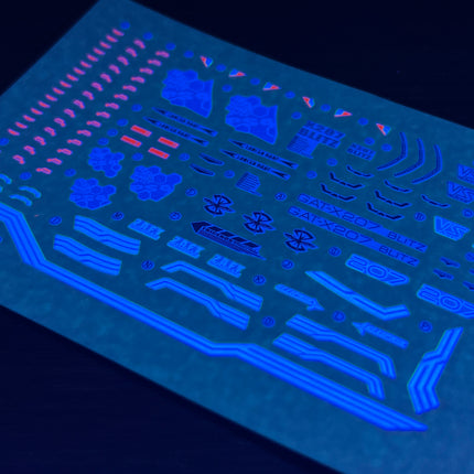 MG-89 | 1/100 BLITZ GUNDAM FLUORESCENT WATERSLIDE DECAL