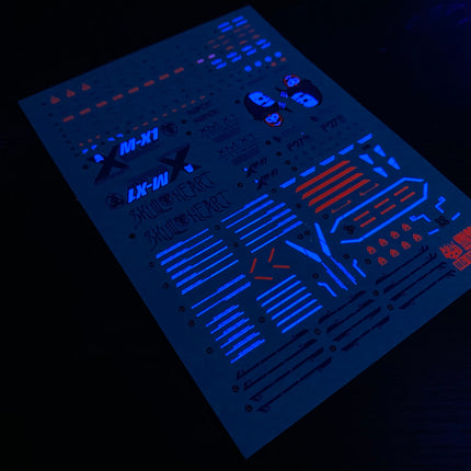 MG-69 | 1/100 CROSSBONE GUNDAM X-1 FULL CLOTH FLUORESCENT WATERSLIDE DECAL