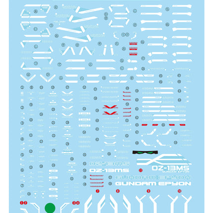 MG-74 | 1/100 EPYON FLUORESCENT WATERSLIDE DECAL